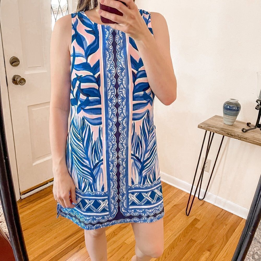 Lilly Pulitzer Donna Romper Pink Tropics 8 - Picture 8 of 8